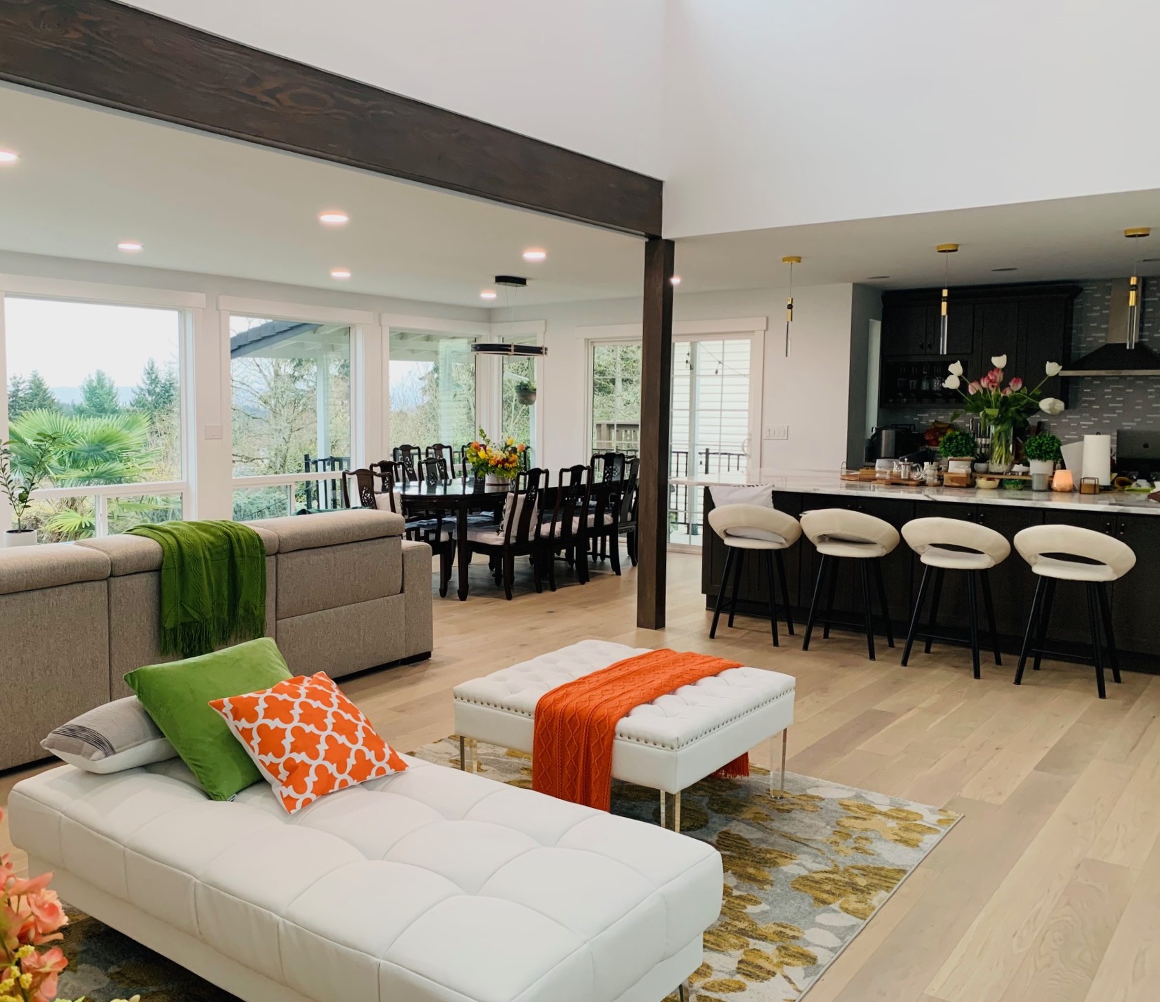 Recent whole-home remodel by J&C Contractors